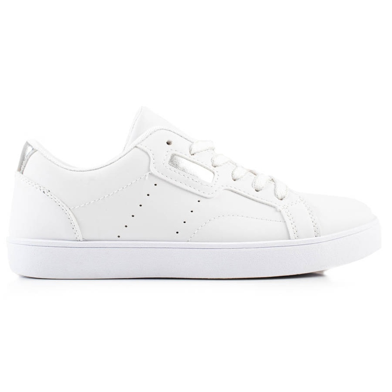 TRENDI Classic Lace-up Sneakers white