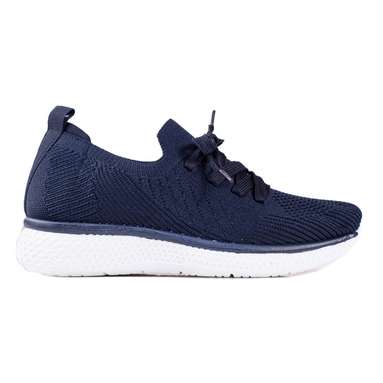 TRENDI Navy Blue Lace-up Sports Shoes TRENDI Navy Blue Lace-up Sports Shoes