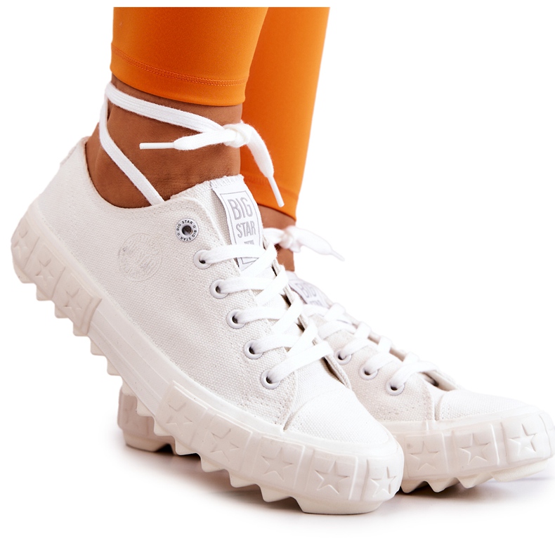 Women's Sneakers Big Star JJ274509 White Women's Sneakers Big Star JJ274509 White