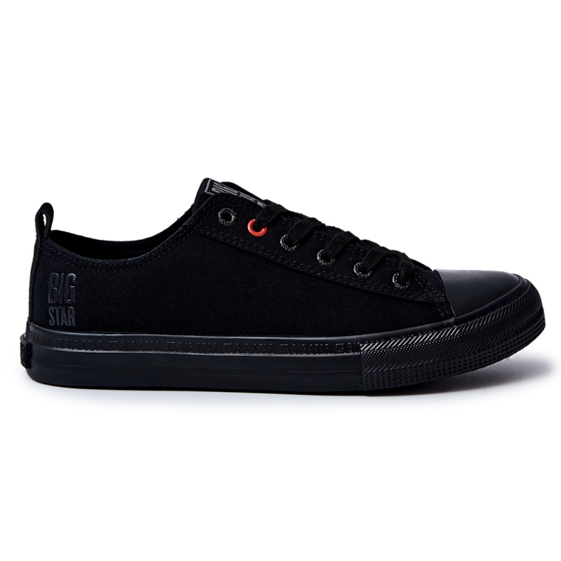 Men's Material Sneakers Big Star JJ174003 Black