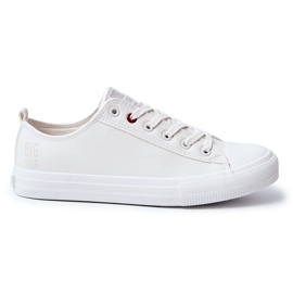 Men's Leather Sneakers Big Star JJ174006 White