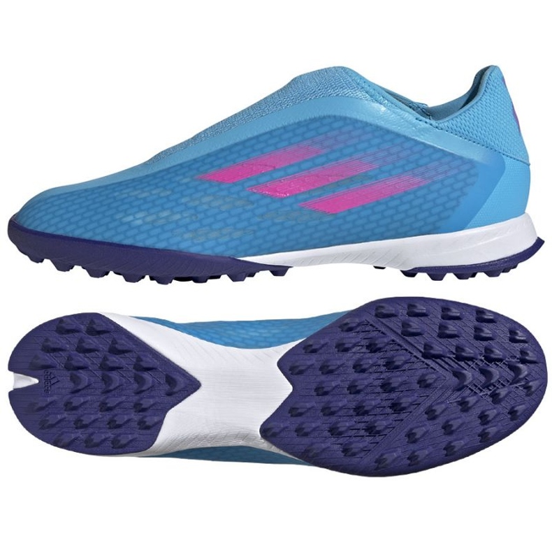 Adidas X Speedflow.3 Ll Tf GW7500 shoes blue blue Adidas X Speedflow.3 Ll Tf GW7500 shoes blue blue