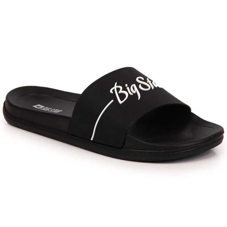 Black Big Star W JJ274A300 pool slippers