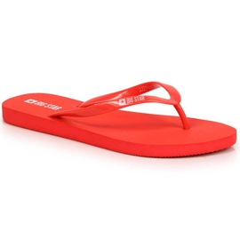 Red Big Star W JJ274A384 beach flip-flops Red Big Star W JJ274A384 beach flip-flops