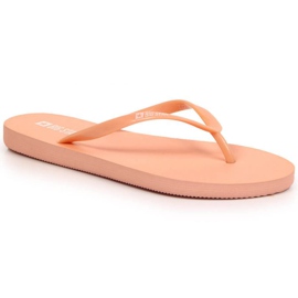 Beach flip-flops Big Star W JJ274A386 nude pink