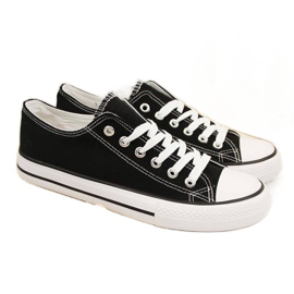 Textile low sneakers Atletico W ATC266A black