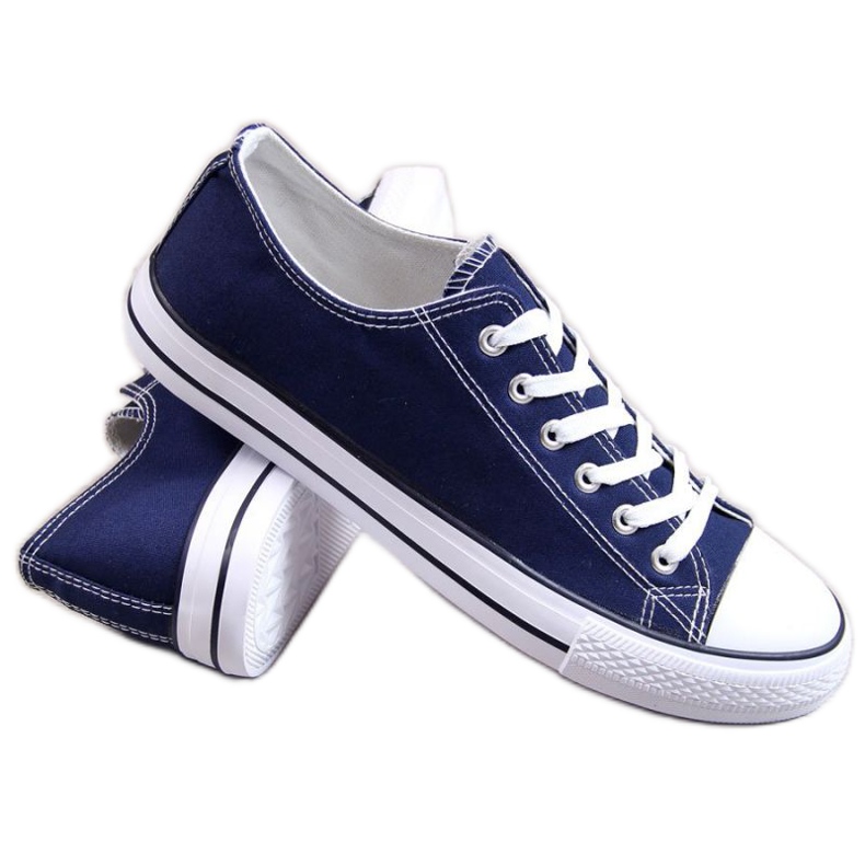 Low-top sneakers Atletico M ATC239C navy blue sneakers