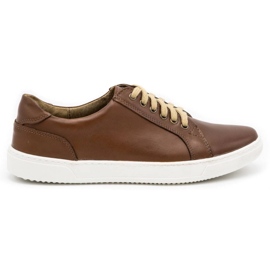 Olivier Men's leather shoes 932MP brown Olivier Men's leather shoes 932MP brown