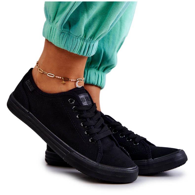 Women's Low Sneakers Big Star JJ274066 Black Women's Low Sneakers Big Star JJ274066 Black