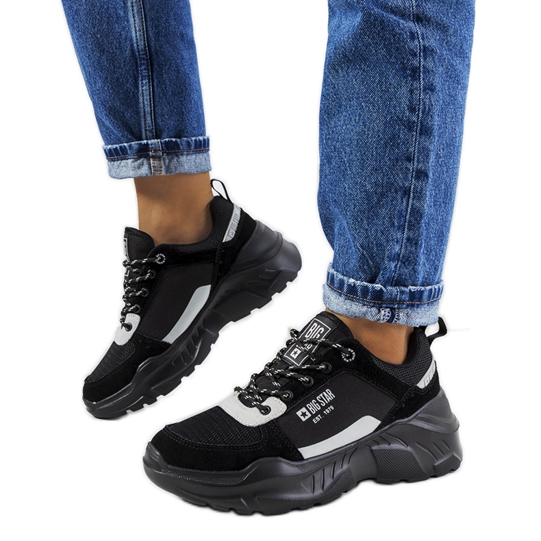 Black Big Star JJ274289 sneakers Black Big Star JJ274289 sneakers