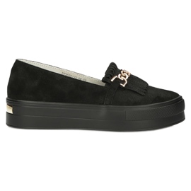 Lordsy women's leather shoes Filippo DP3532 / 22 Black