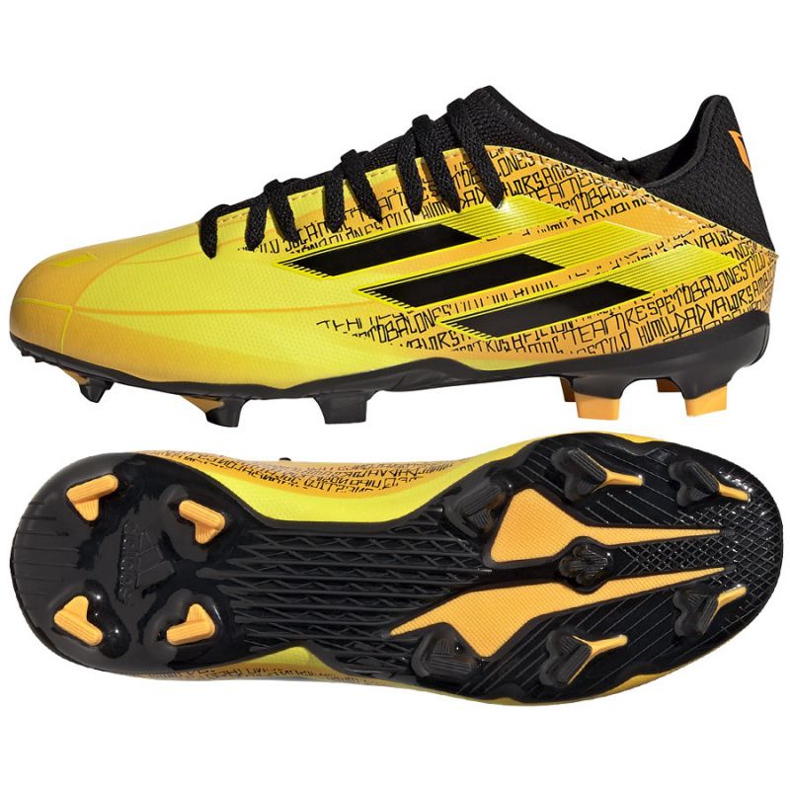 Adidas X Speedflow Messi.3 Fg Jr GW7420 football boots yellow yellows