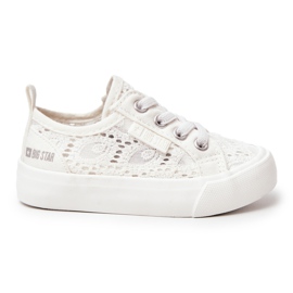 Openwork Sneakers Big Star JJ374134 White