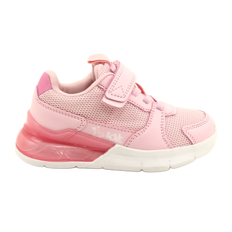 Girls' sports shoes American Club ES72/22 pink Girls' sports shoes American Club ES72/22 pink