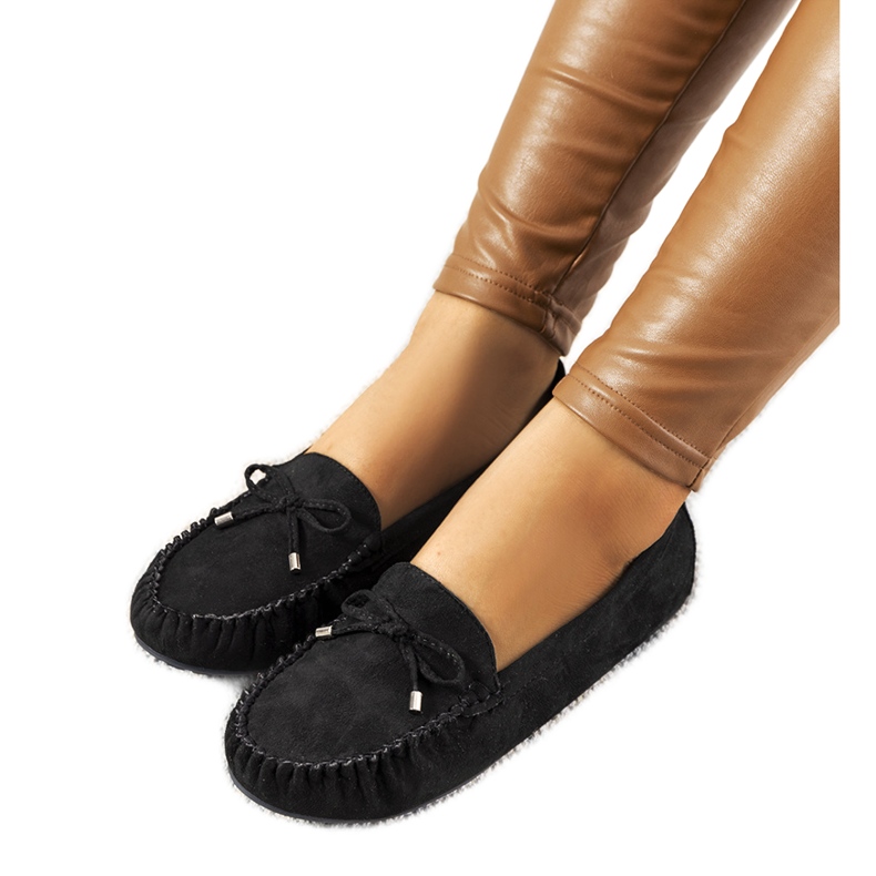 Black Shannon loafers