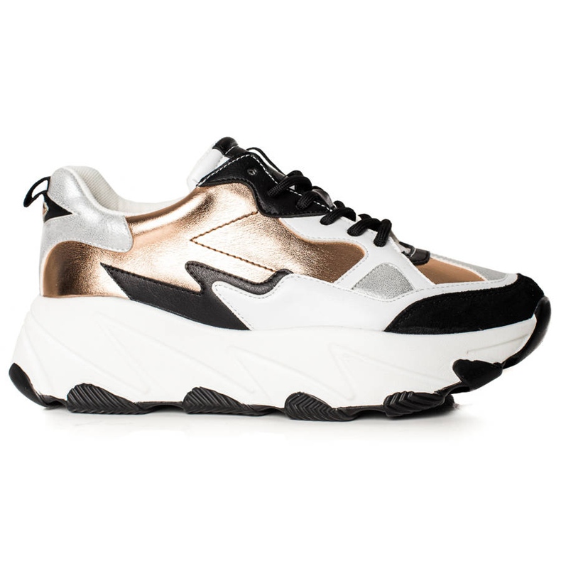 W. Potocki Fashion Potocki Sneakers multicolored golden