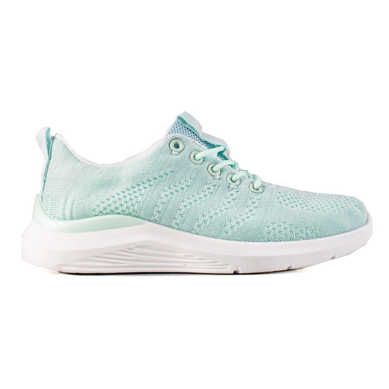 TRENDI Light Mint Boots blue