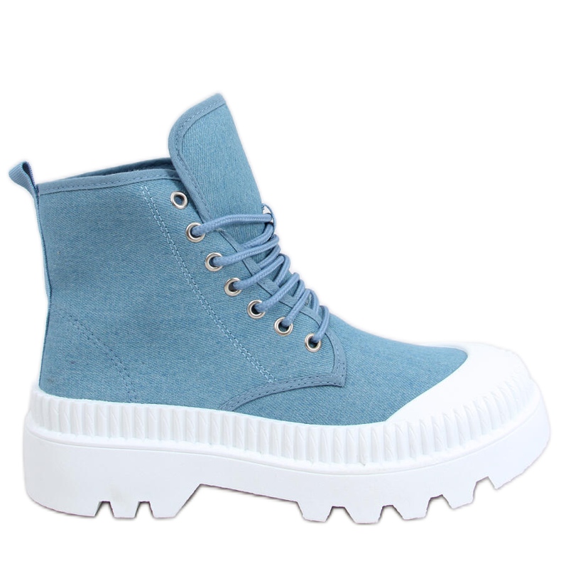 Costa Blue ankle-high trekking sneakers