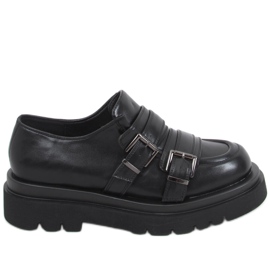 Atena Black women's loafers