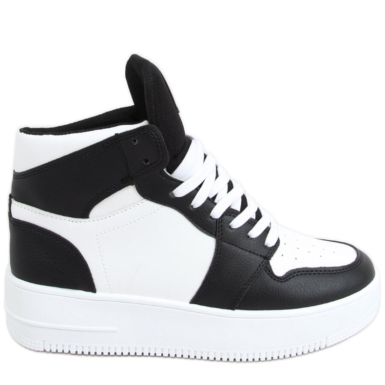 Rocha Black high-top sneakers white