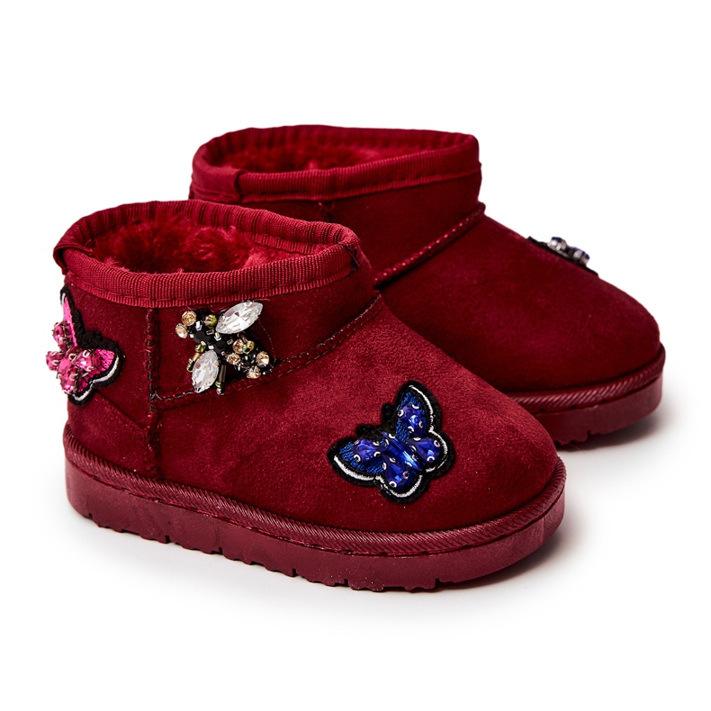 FR1 Children's Snow Boots Burgundy Laila red FR1 Children's Snow Boots Burgundy Laila red