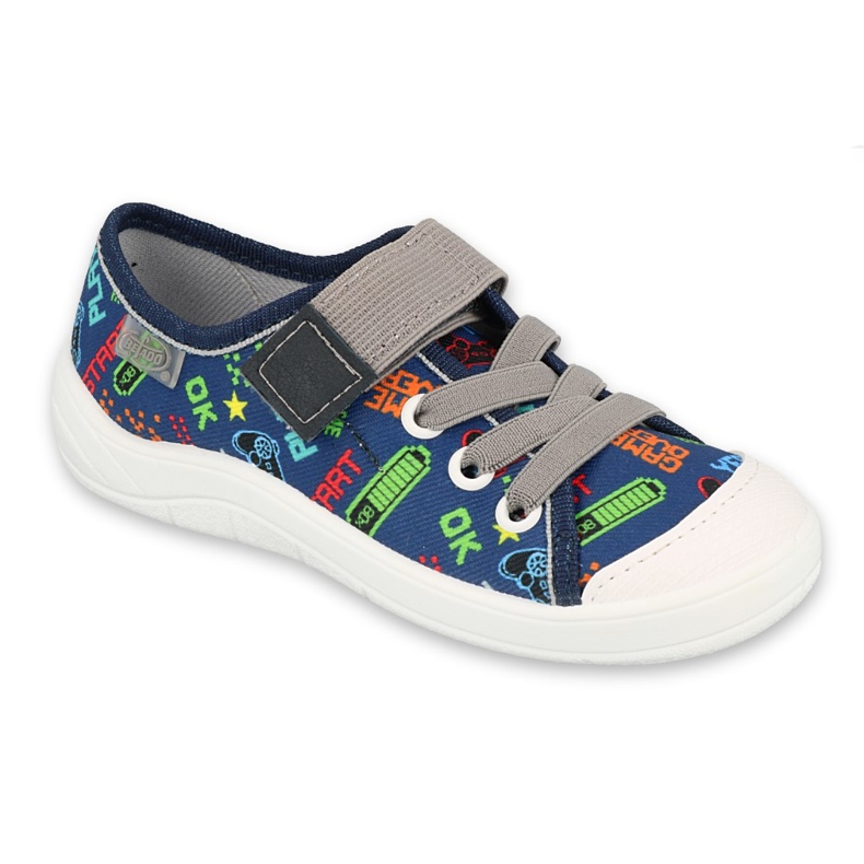 Befado children's shoes 251Y182 navy blue multicolored