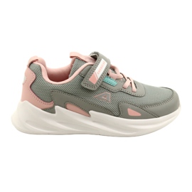 Fashionable American Club AA22 / 22 Gray sports shoes pink