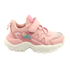 American Club Velcro with hologram AA25/22 pink American Club Velcro with hologram AA25/22 pink