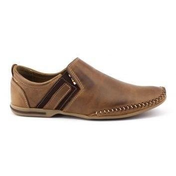KOMODO Leather men's shoes 711 brown KOMODO Leather men's shoes 711 brown