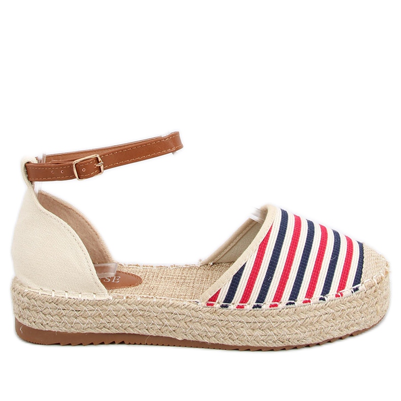 Gema Mix striped espadrilles multicolored