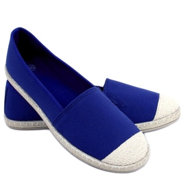 Casto Navy women's espadrilles blue