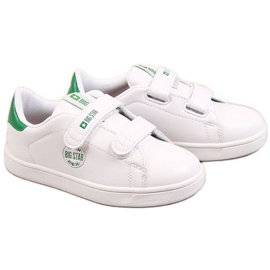 Eco sneakers with Velcro Big Star Jr DD374029 white