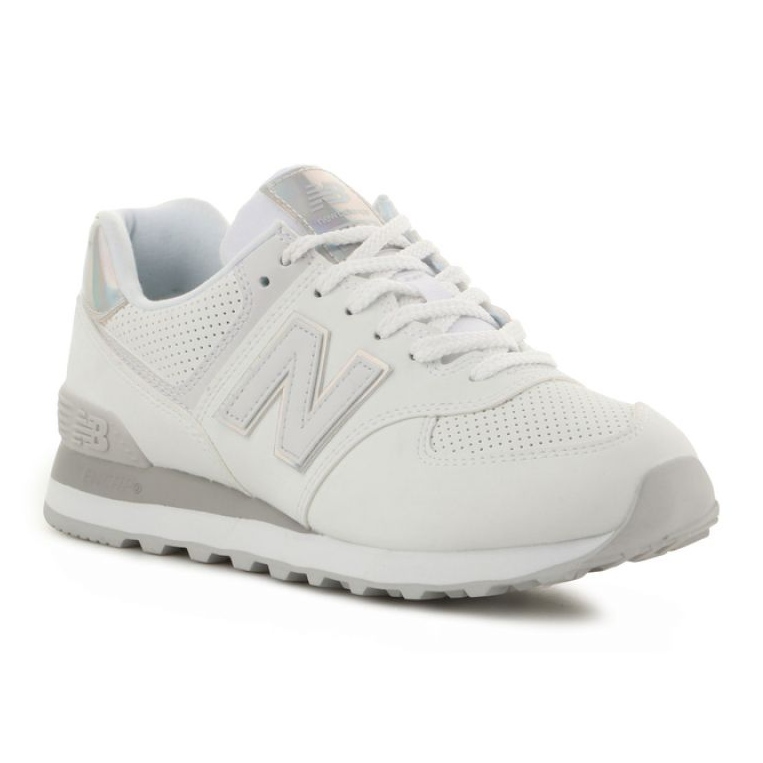 Shoes New Balance W WL574HU2 white grey Shoes New Balance W WL574HU2 white grey