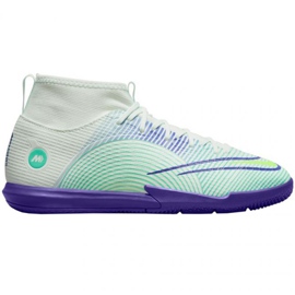 Nike Mercurial Superfly 8 Academy Mds Ic Jr DN3773 375 football shoes white white