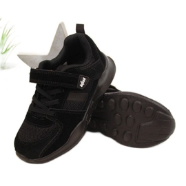 Black Befado Jr BEF25A Velcro sports shoes