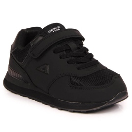 Velcro shoes American Club Jr AM788A black