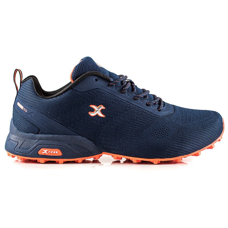 I-CAX Comfortable Trekking Shoes navy blue