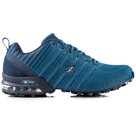 I-CAX Comfortable Trekking Shoes blue