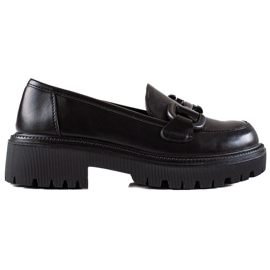 Seastar Fashionable Loafers On The Platform black Seastar Fashionable Loafers On The Platform black