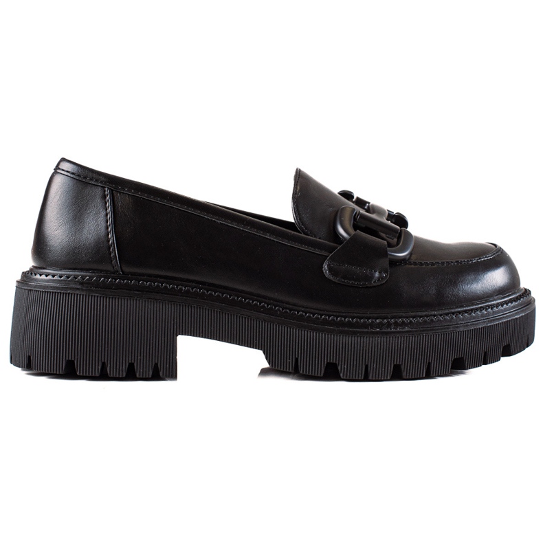 Seastar Fashionable Loafers On The Platform black