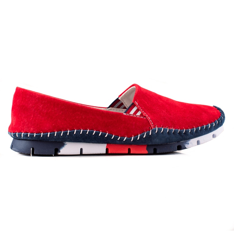 ARTIKER Leather Slipons red