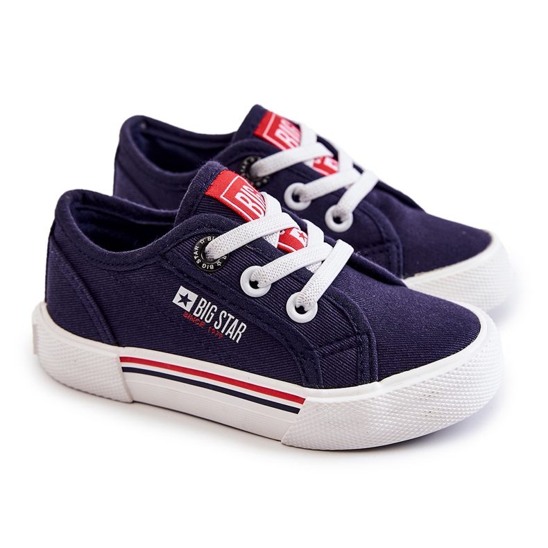 Children's Low Sneakers Big Star JJ374168 Navy Blue
