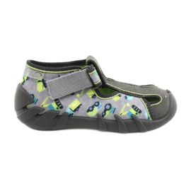 Befado children's shoes 190P094 grey green