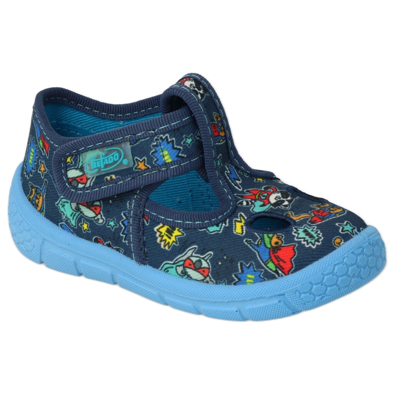 Befado children's shoes 533P021 navy blue multicolored Befado children's shoes 533P021 navy blue multicolored