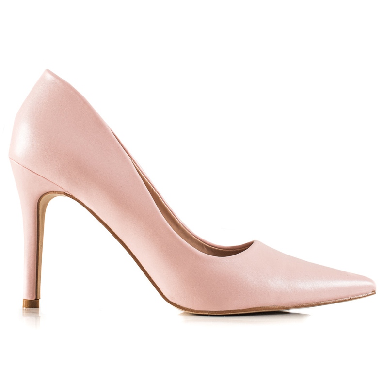 Goodin Classic high heels made of eco leather pink Goodin Classic high heels made of eco leather pink