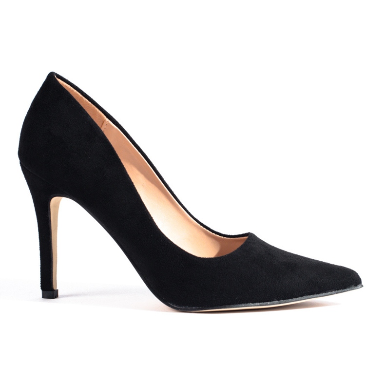 Goodin Black Suede Heels Goodin Black Suede Heels