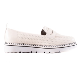 Goodin Comfortable Casual Loafers white