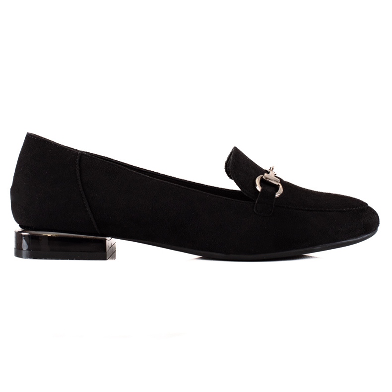 Loafers On Sergio Leone's Flat Heels black