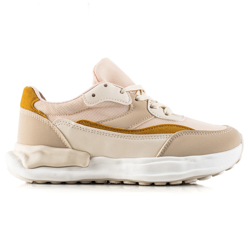 TRENDI Comfortable Beige Sneakers