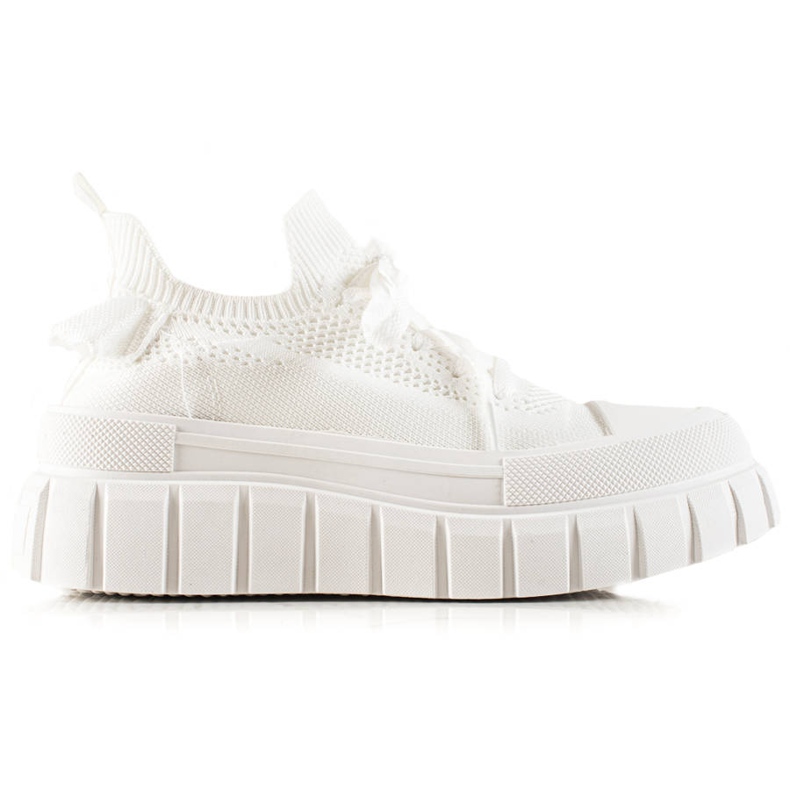 TRENDI Fashion Sneakers On The Platform white